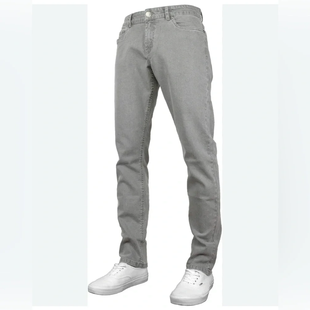 Levi 501 butterfly stone wash gray denim jeans 38/32